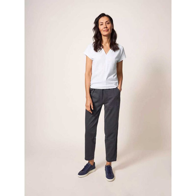 White Stuff Nelly Notch Neck Tee image number 3